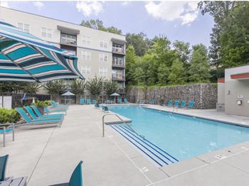 SWIMMING POOL at Glenwood Park Lofts, Atlanta, GA, 30316